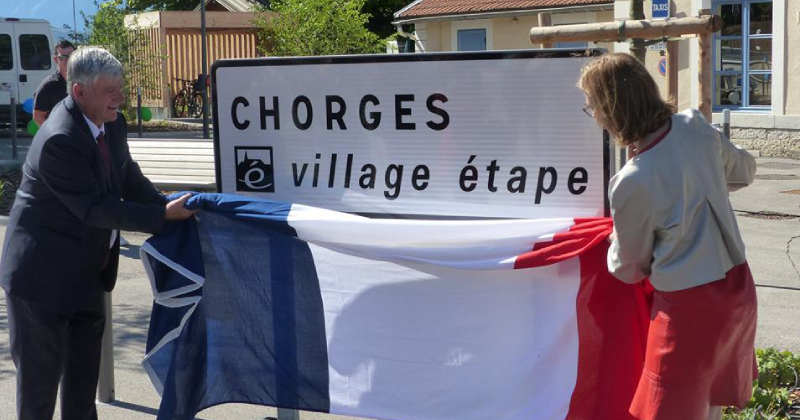 label village etape chorges 2018