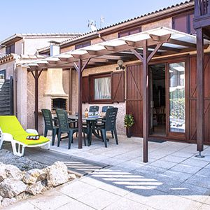 maison 3 chambres à louer à Portiragnes-Plage logement village lamisoleil